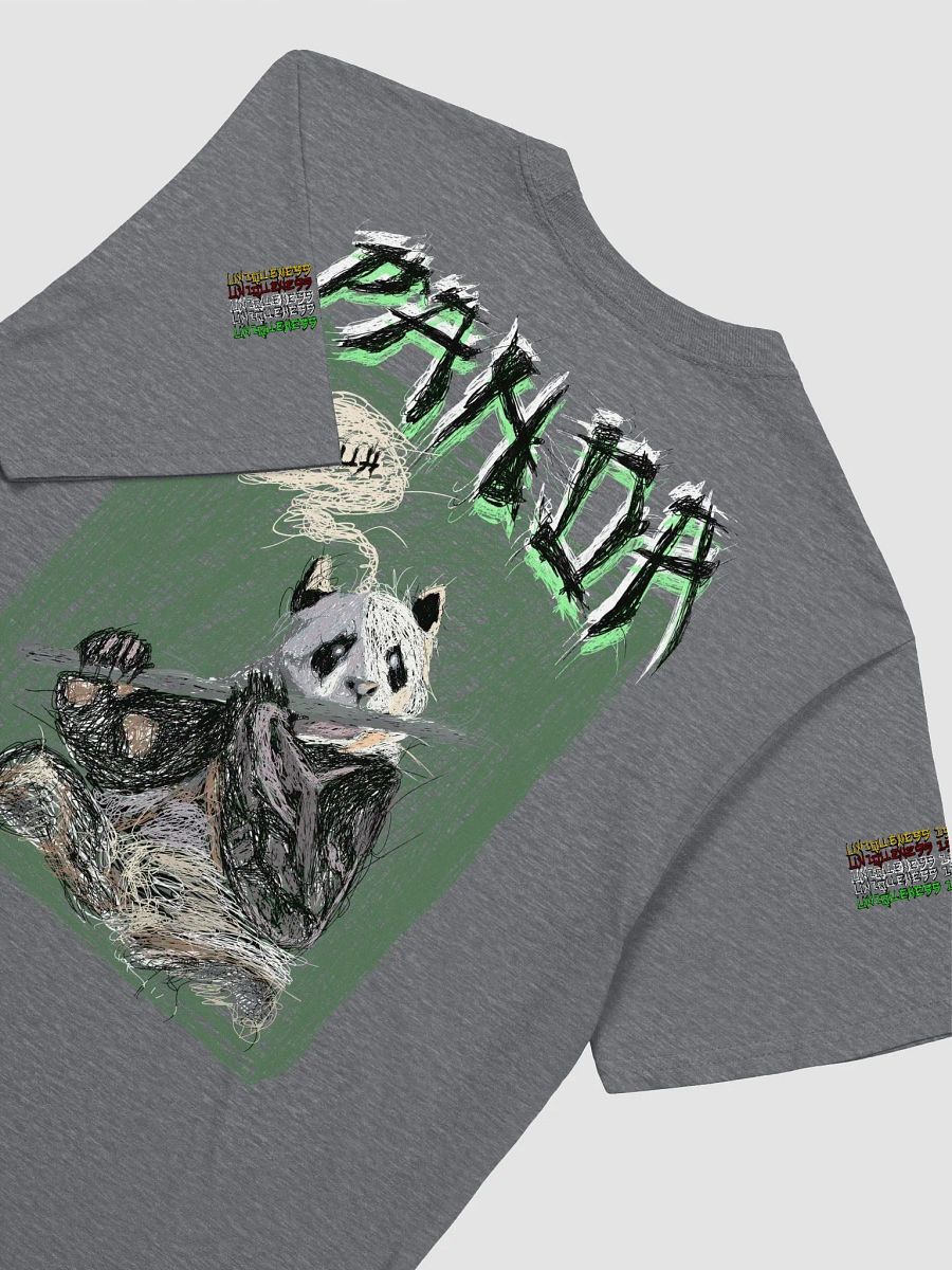 Uh-Huh Panda Scribble Art (Gildan Unisex Softstyle T-Shirt) product image (1)