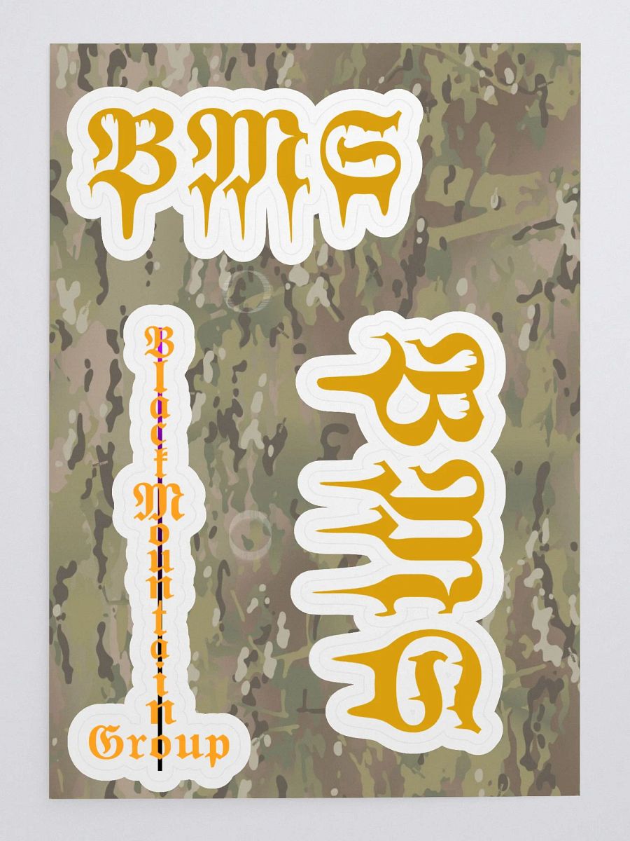 BMG Sticker Sheet product image (3)