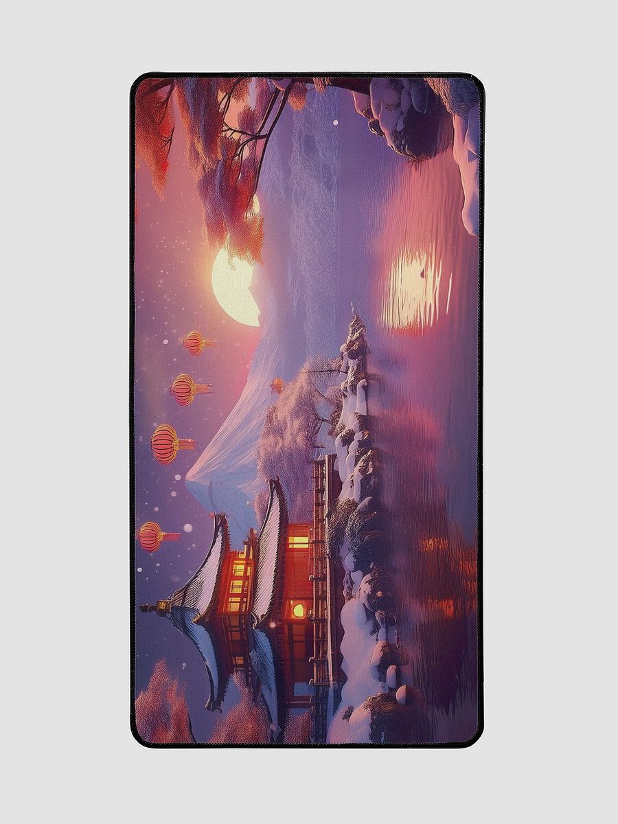 Winter Lanterns Large Desk Mat (15.5 x 31.5) product image (4)