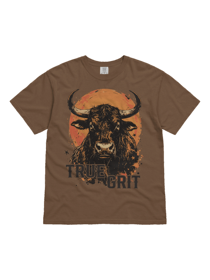 The "True Grit" Western Heavy Weight T-shirt product image (2)