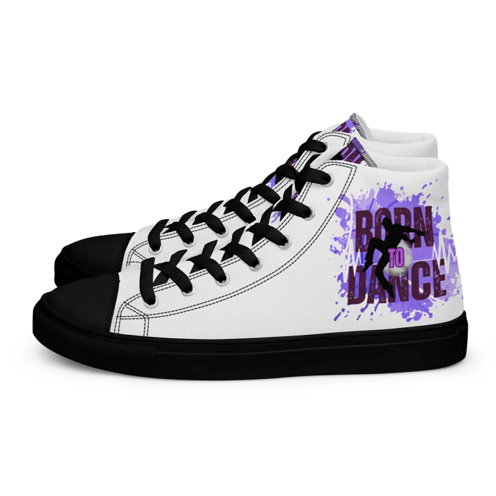 Energetic Born to Dance His Silhouette Men's High Tops product image (1)