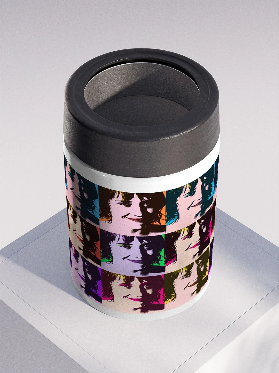 Cursed Megzie Warhol Stainless Steel Coozie product image (4)