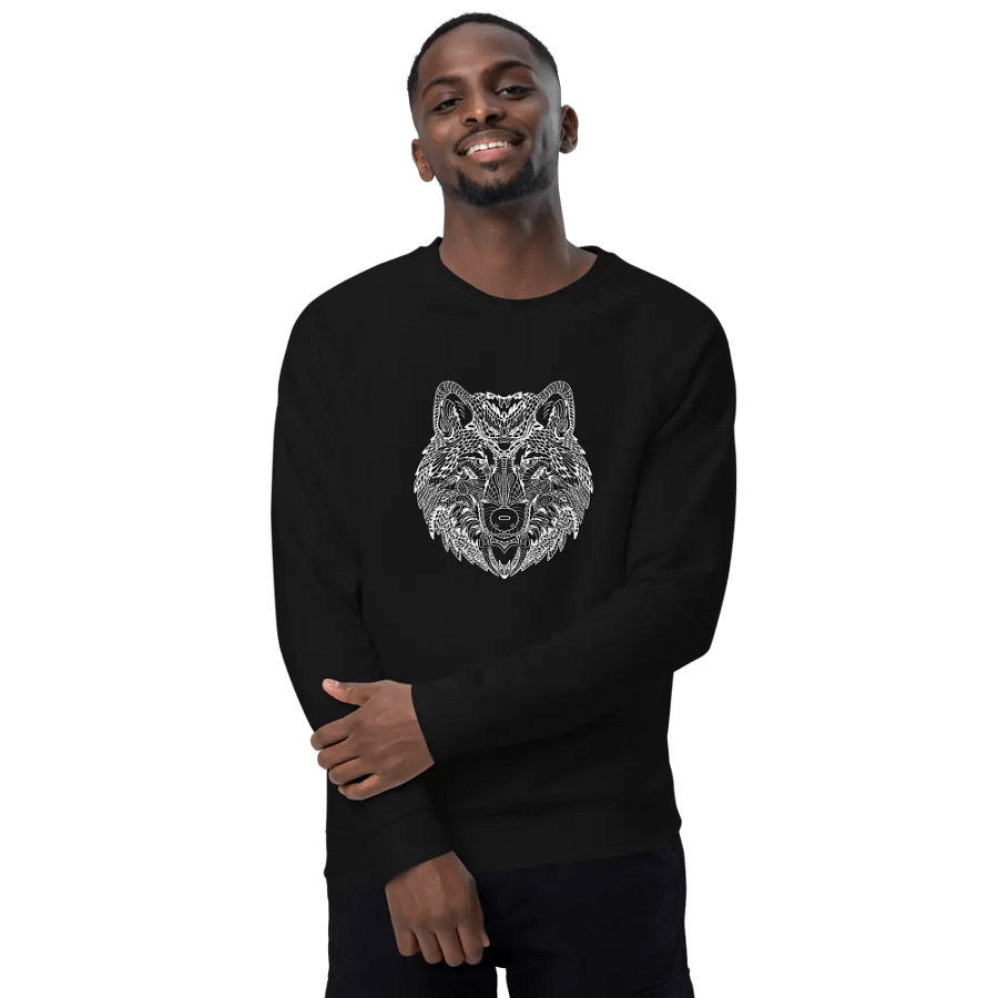 Mandala Wolf Unisex Sweatshirt product image (8)