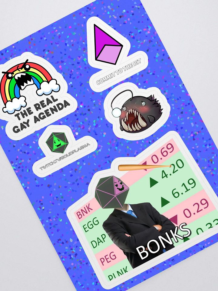 Solidplasma Sticker Sheet product image (1)