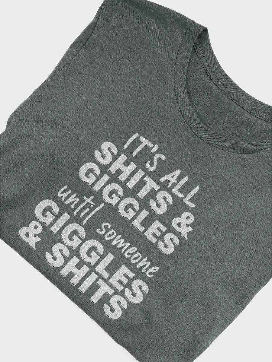 Giggles & Shits Humor Tee product image (7)