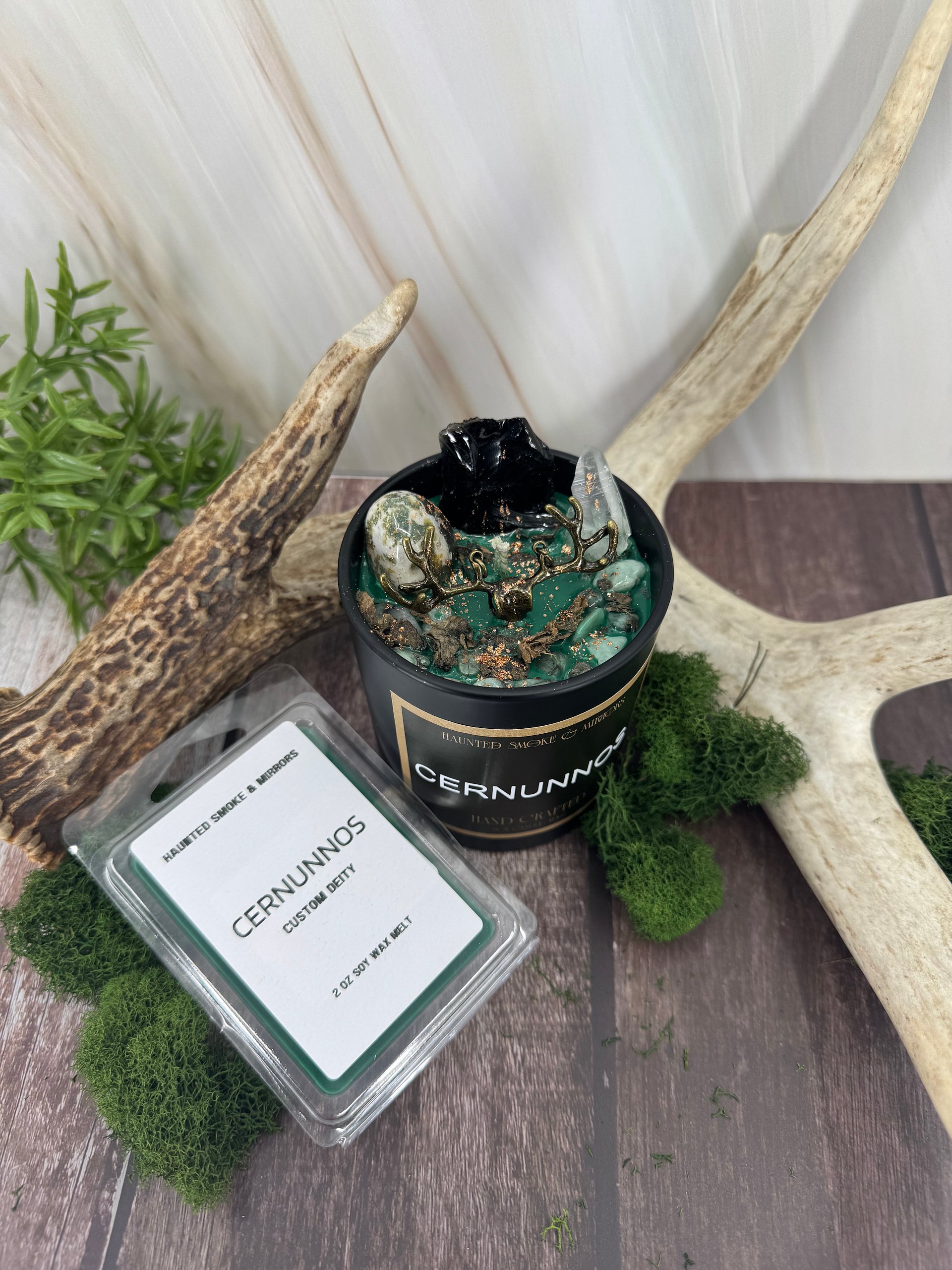 Cernunnos Crystal Deity Candle product image (4)