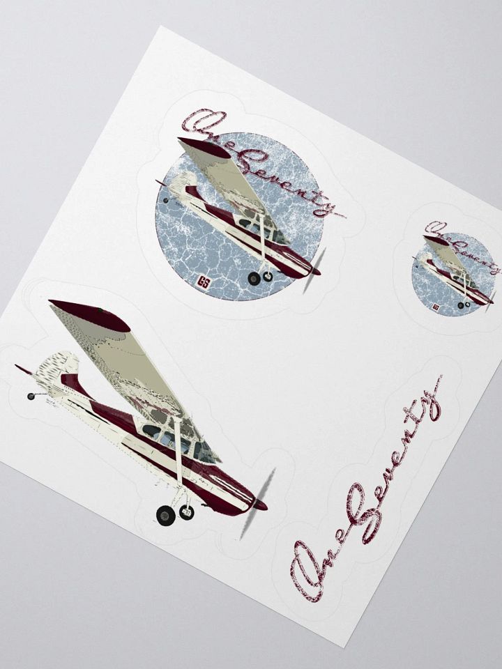 Cessn 170 Collectable Sticker Pack product image (2)