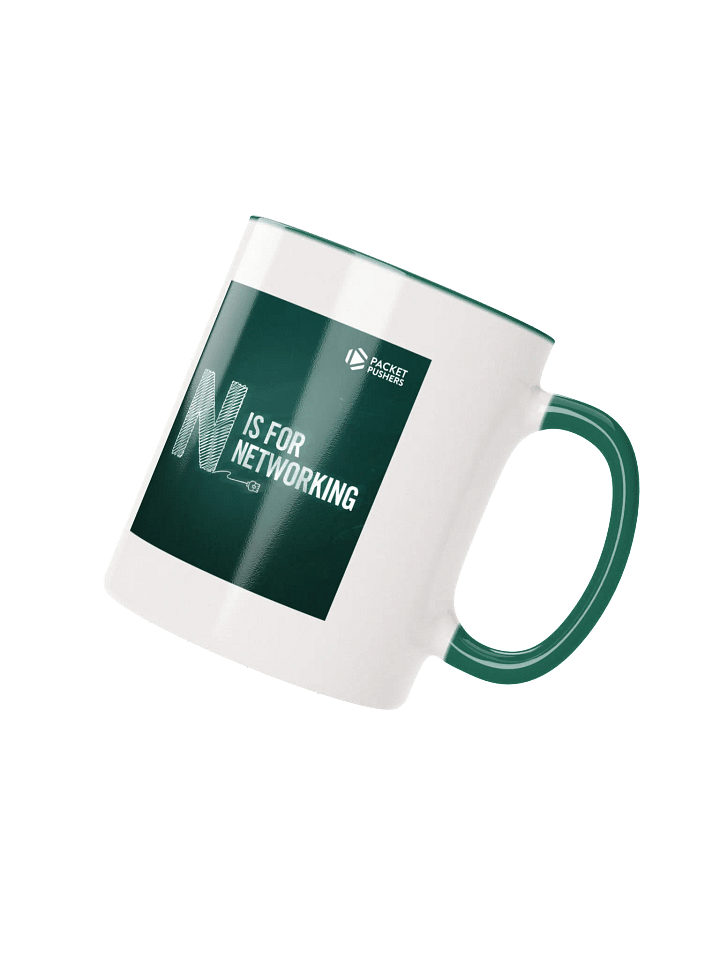 N is for Networking Ceramic Mug product image (2)