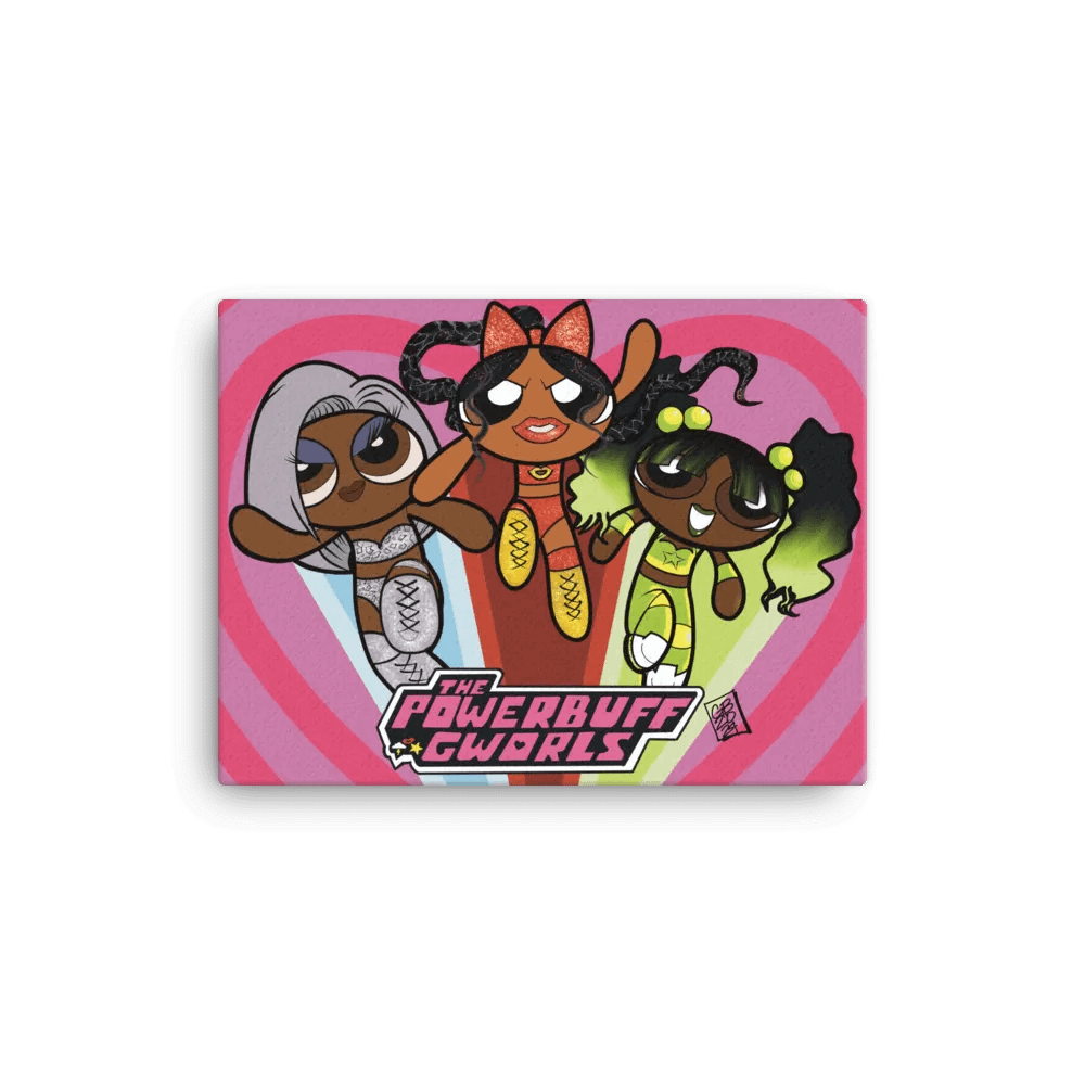 Powerbuff Gworls - Canvas Print product image (1)