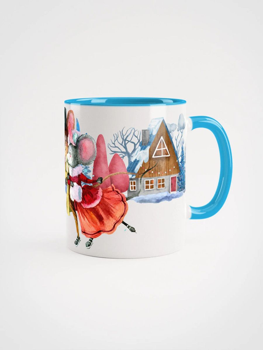 Four Seasons of Love: Warm Winter Embrace Mug | Cozy Winter Wonderland Design product image (1)
