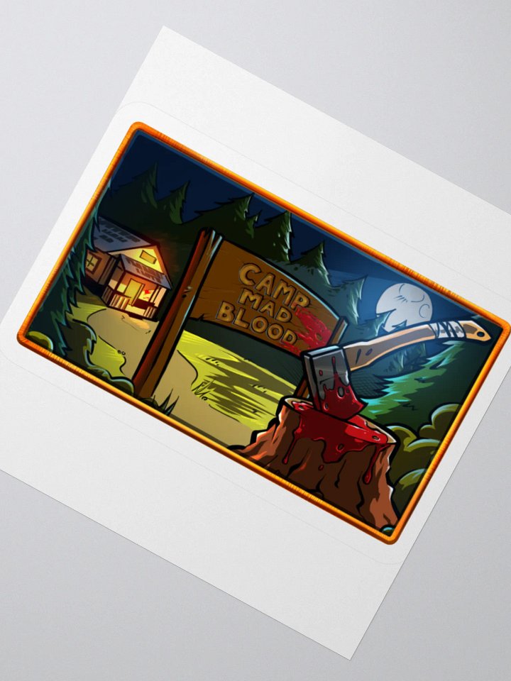 Camp Mad Blood Sticker product image (6)