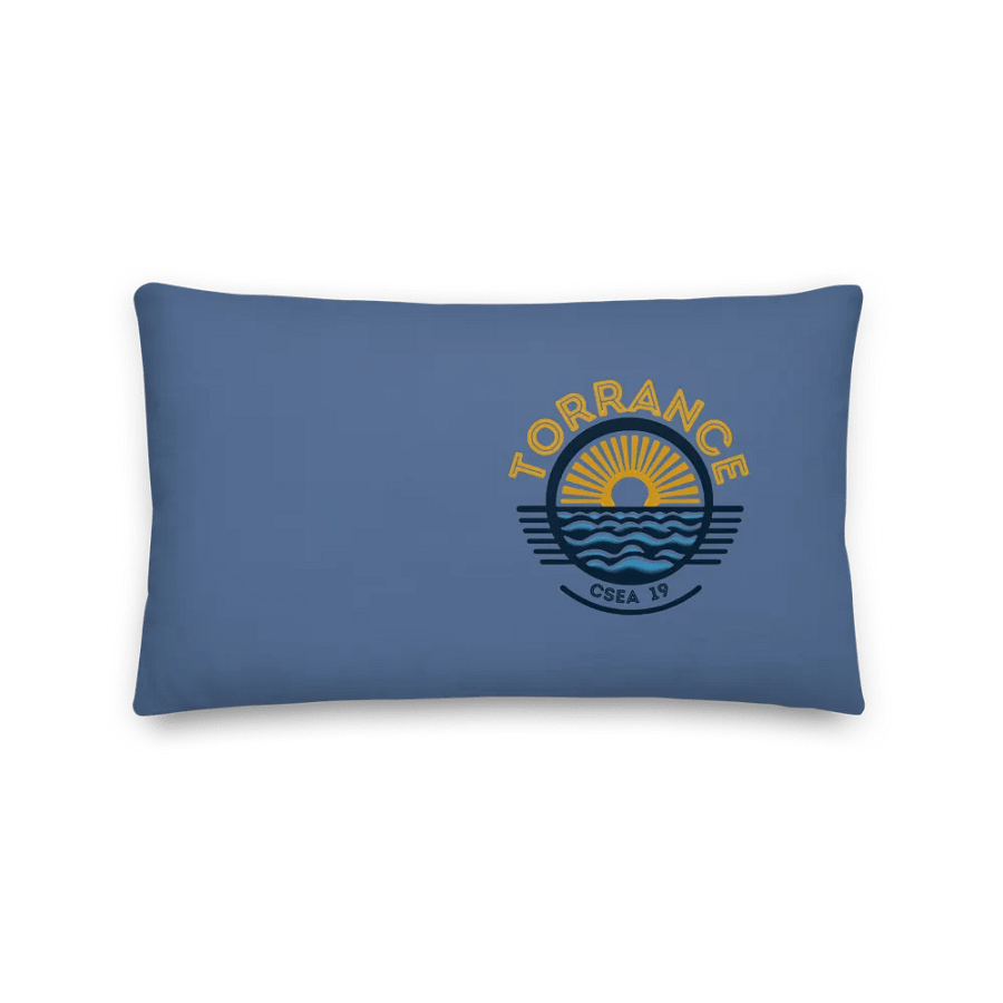 TUSD/CSEA Sun & Waves Premium Pillow product image (1)