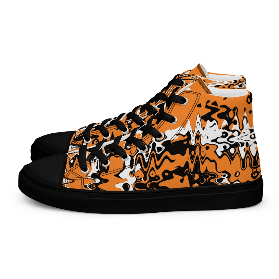 cyberorange high top canvas shoes (womens) product image (3)