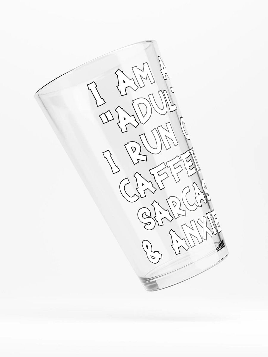 "ADULT" Pint Glass product image (4)