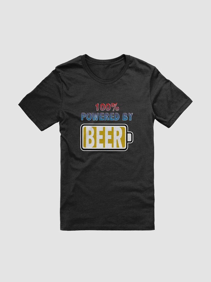 100% Powered By Beer T-Shirt product image (1)
