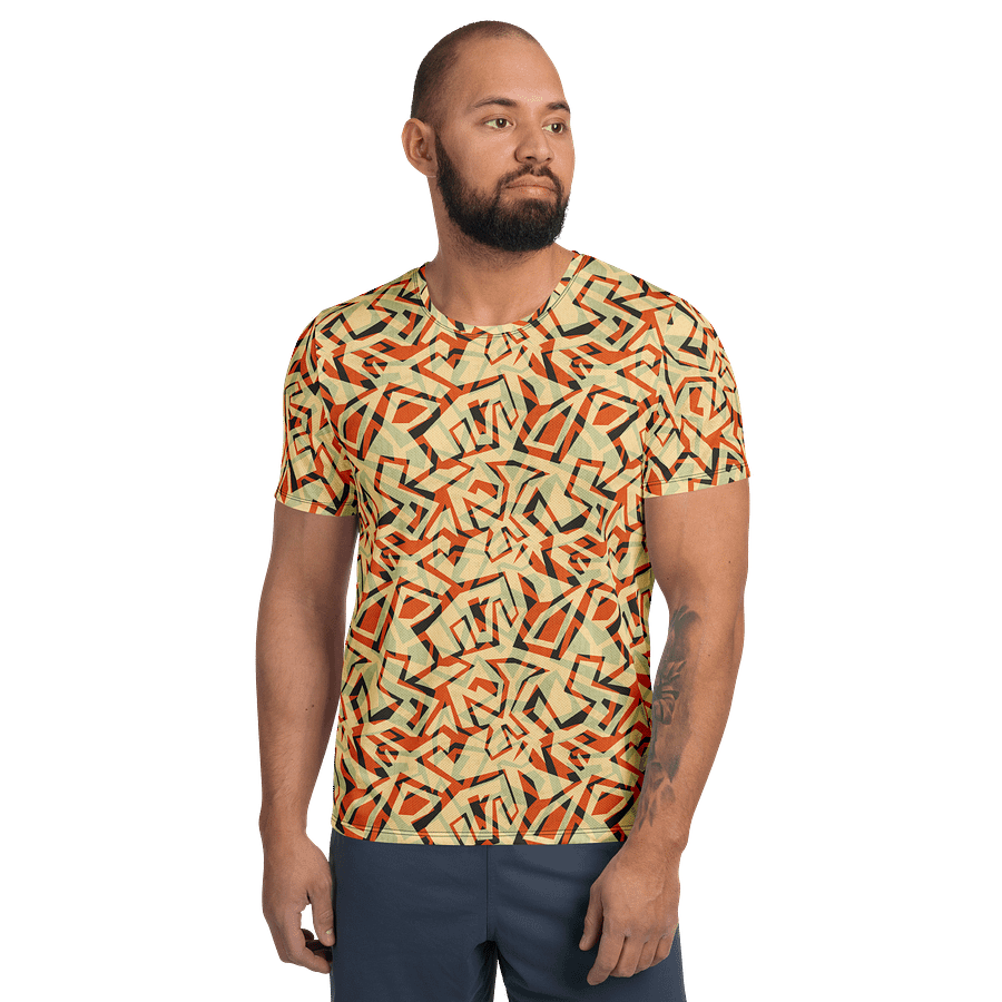 Orange Grunge | Men´s Athletic T-Shirt product image (2)
