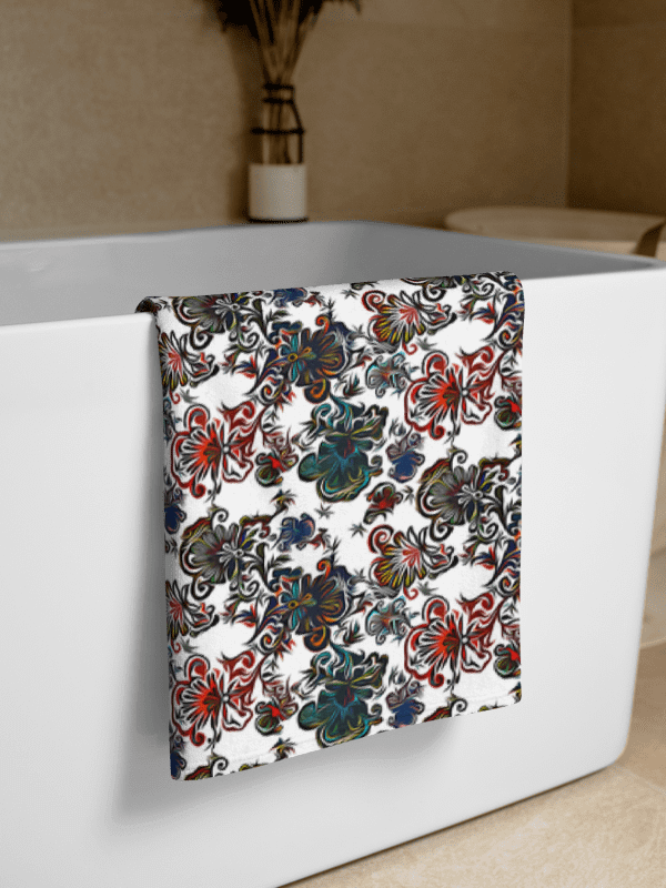 Mysterious Flowers | Beach Towel product image (2)