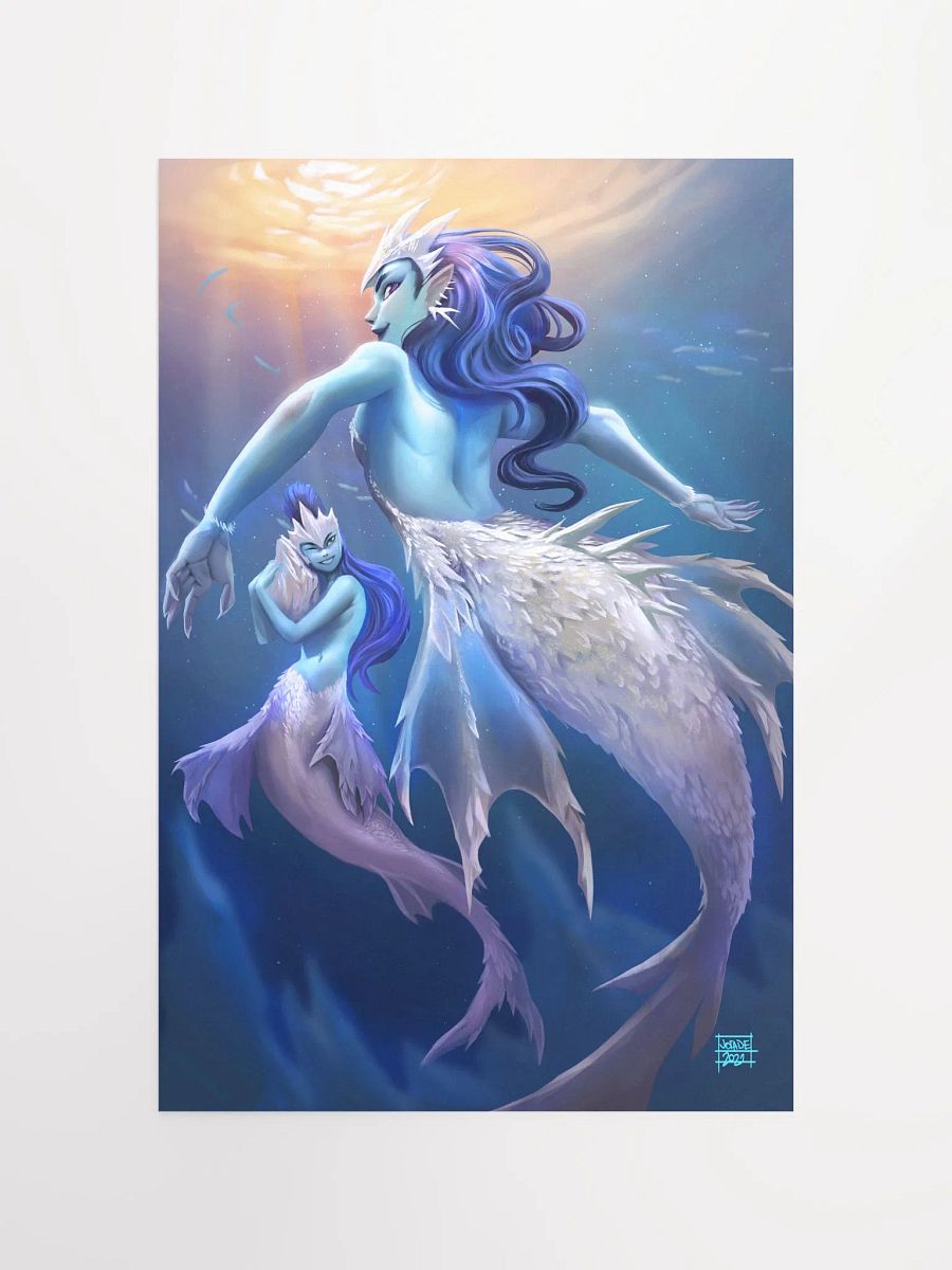 Cristal Mermaid - Print product image (4)
