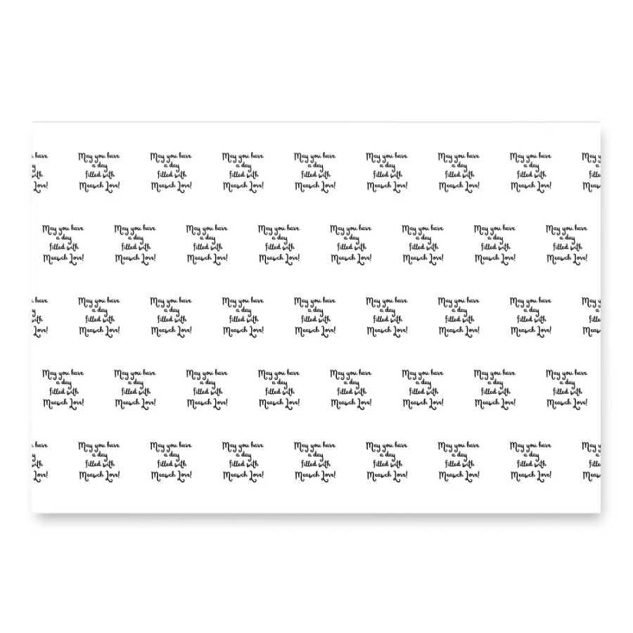 Meawch Love Gift Paper Wrap product image (2)