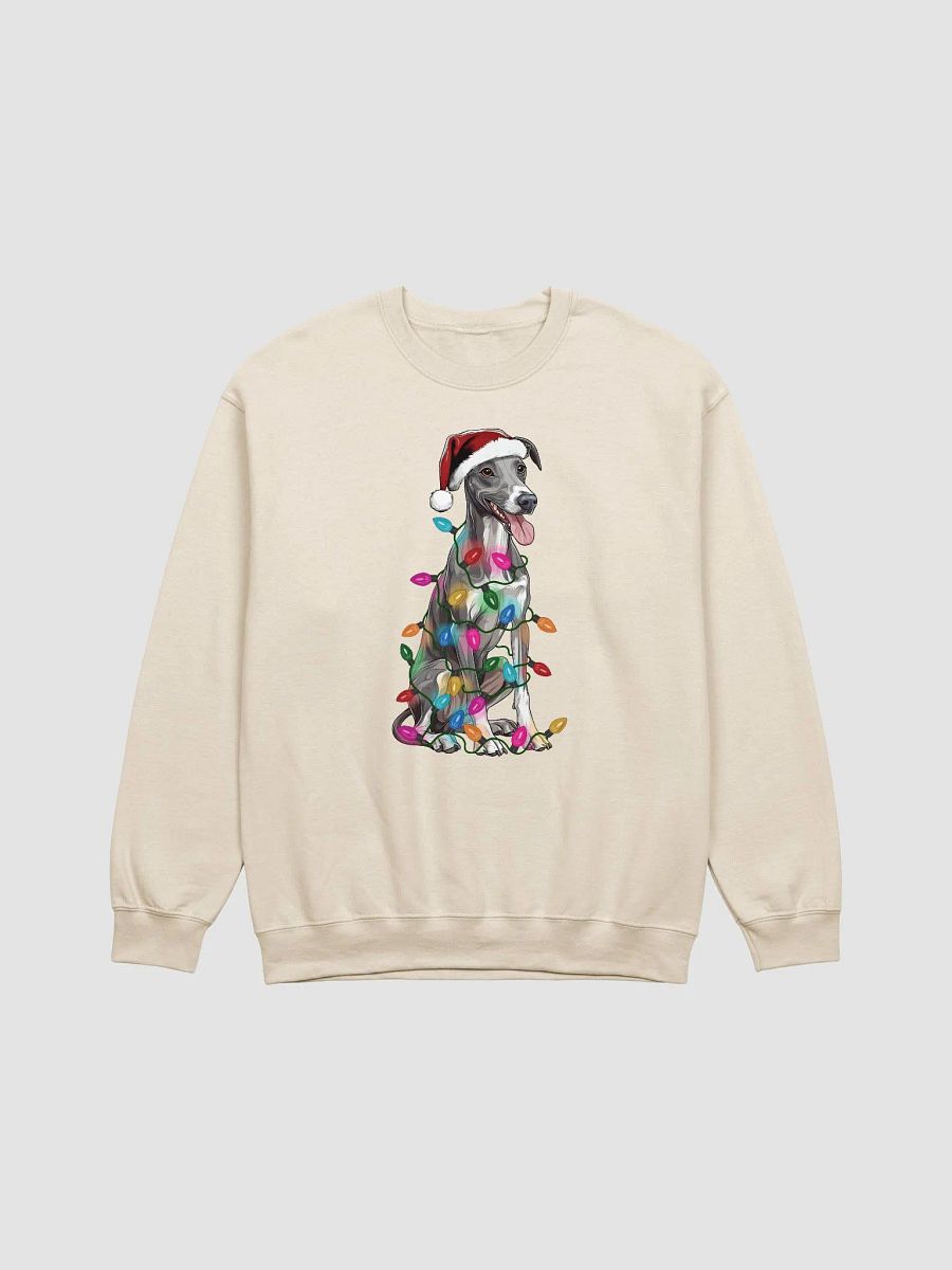 Funny Whippet(Blue) Christmas Sweatshirt product image (22)
