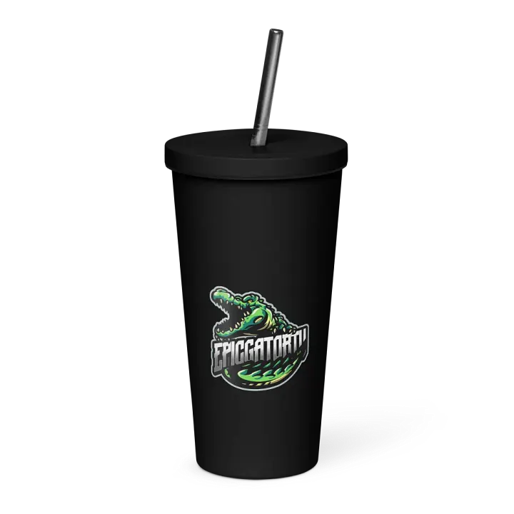 V2 Logo Insulated Tumbler with a Straw product image (1)