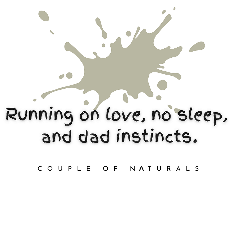 Empowering Postpartum White T-Shirt, Gift for New Dads, Celebrate Fatherhood, Green Splash product image (5)