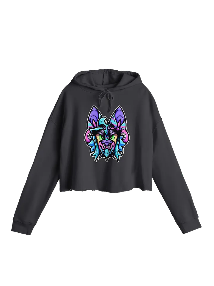 MatchaEXE Symmetrical Icon Cropped Hoodie product image (1)