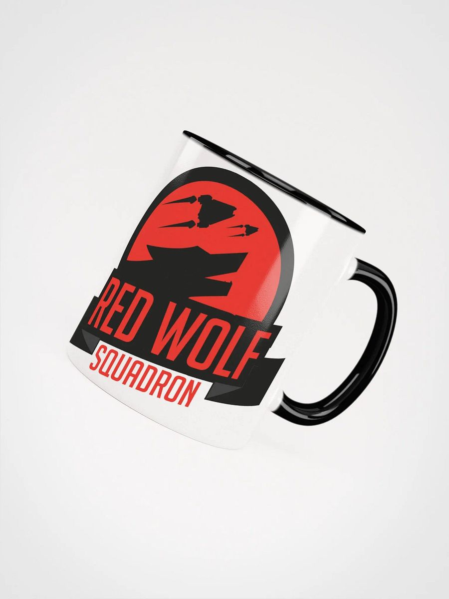 Red Wolf Squadron Accent Mug product image (4)