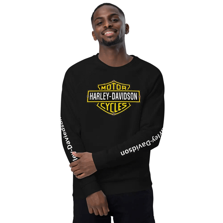 Harley-Davidson Logo Organic Raglan Sweatshirt product image (2)