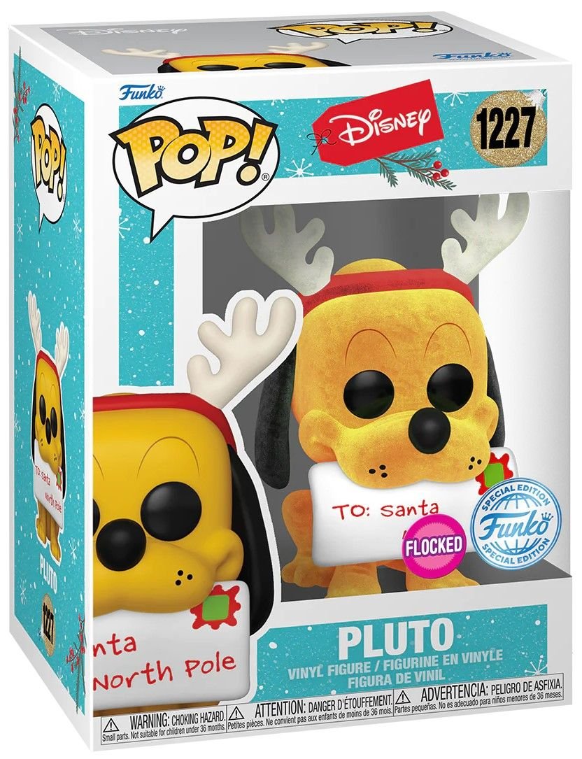 Funko POP! - Disney: Holiday - Pluto (Flocked) (Special Edition) product image (2)