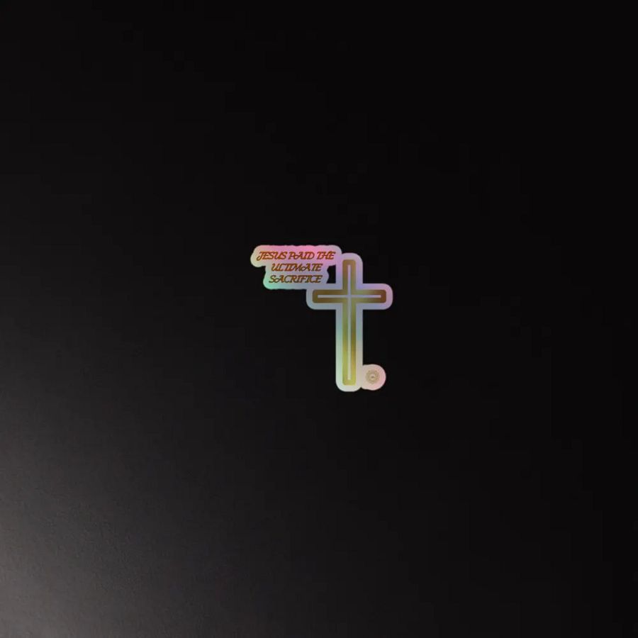 Divine Sacrifice Holographic Sticker Set product image (4)
