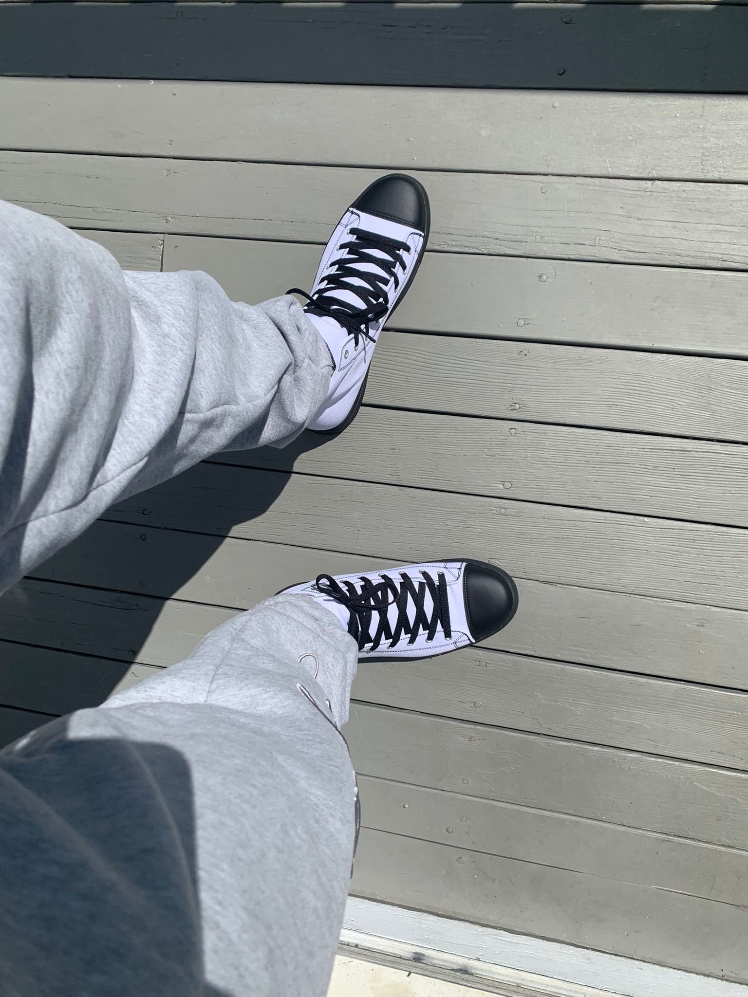 CLAUDY BEATS MIDNIGHT BLACK HIGH TOPS product image (3)