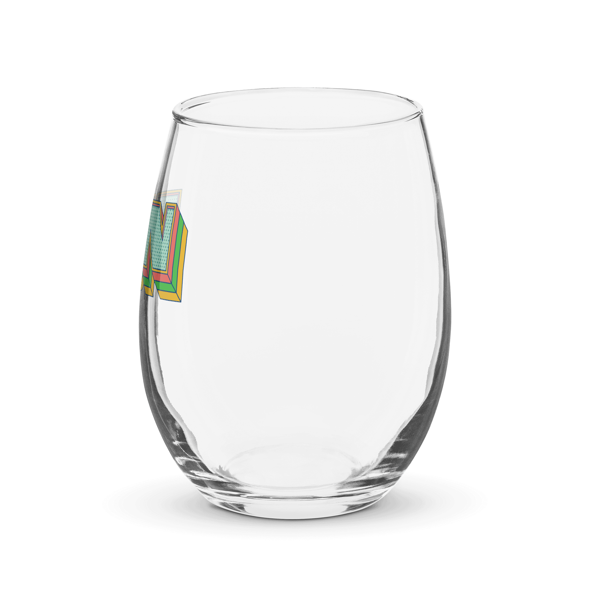 Fun 15 oz Glass Cup – Modern & Clean Look product image (3)