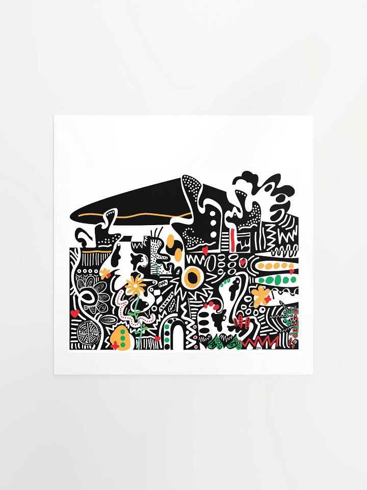 This Print Pays Rent Square product image (1)