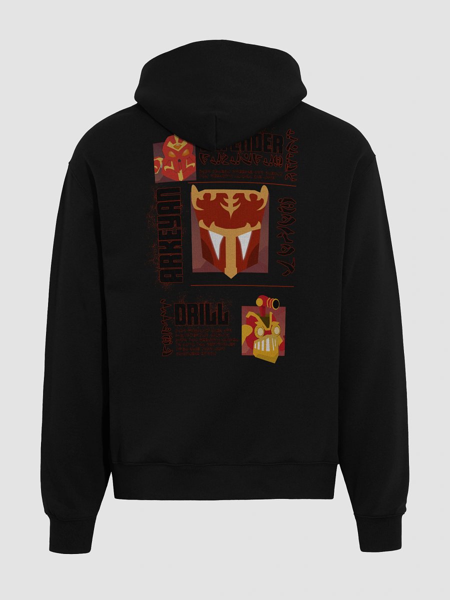 Red Arkus citizens Oversized Hoodie product image (17)