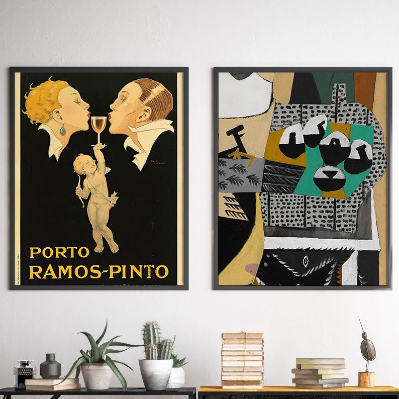 Vintage Gallery Wall Set of 12 Eclectic Art DIGITAL Prints product image (4)