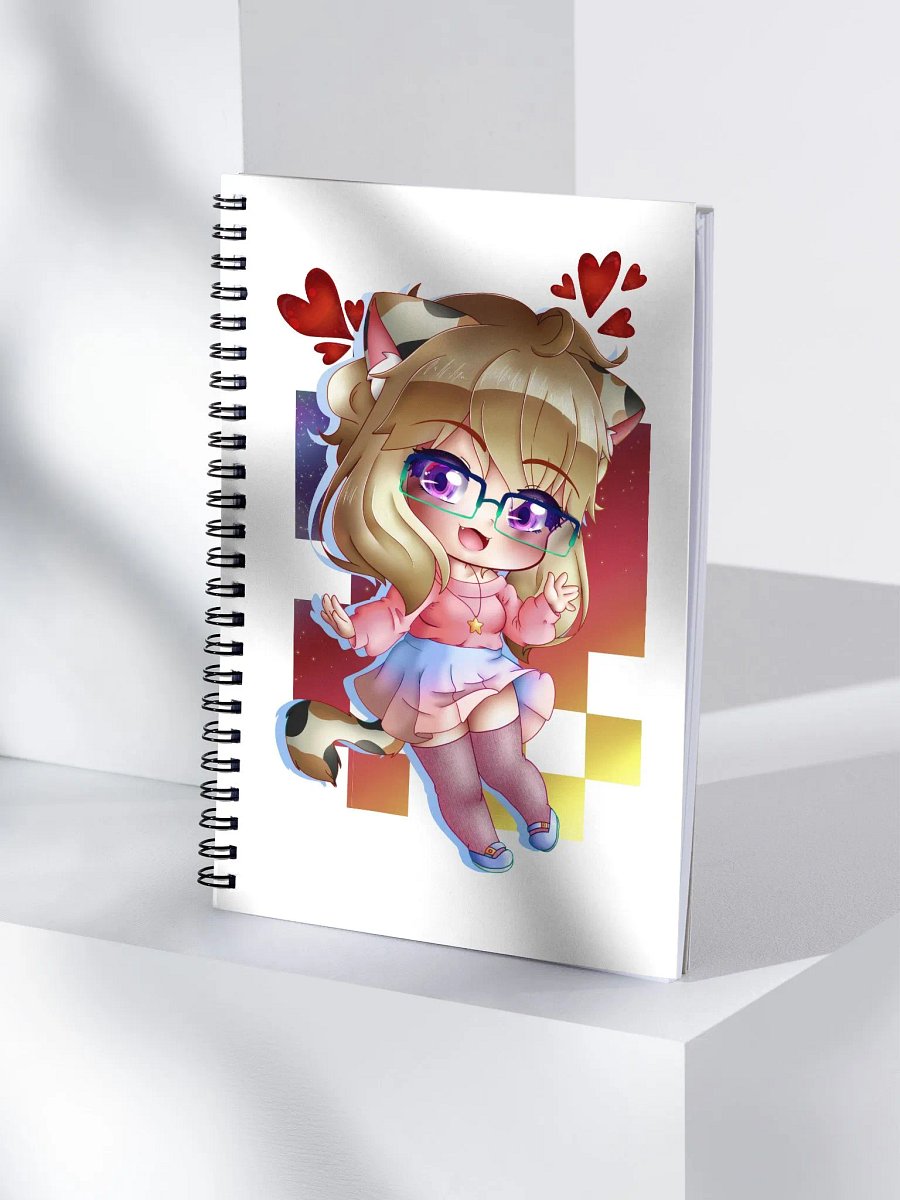 Pink Star - Spiral Notebook product image (4)