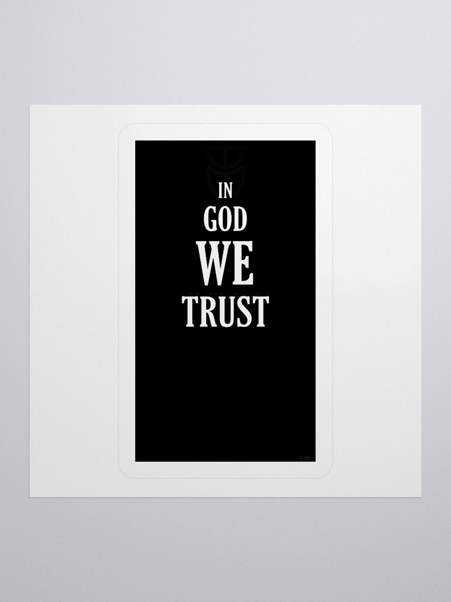 In God We trust product image (2)
