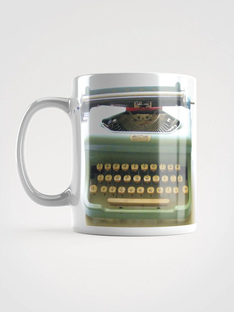 Mint Typewriter Mug product image (6)