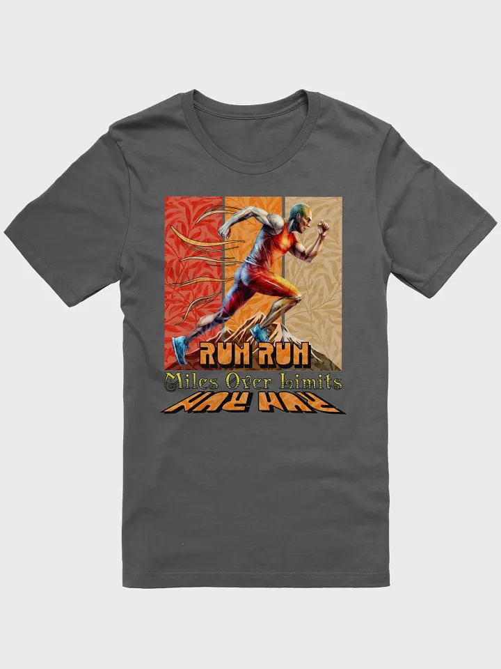 Run Run Miles Over Limits Male Running Speed Burst Dynamic T-Shirt product image (1)