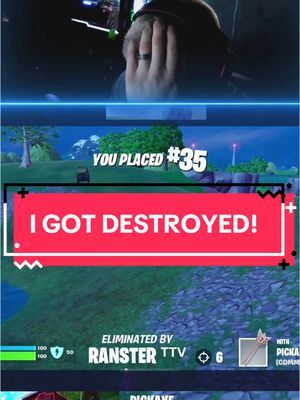 Games were going great until i ran into @Ranster !!! #fortniteclips #fyp #zyn2000 