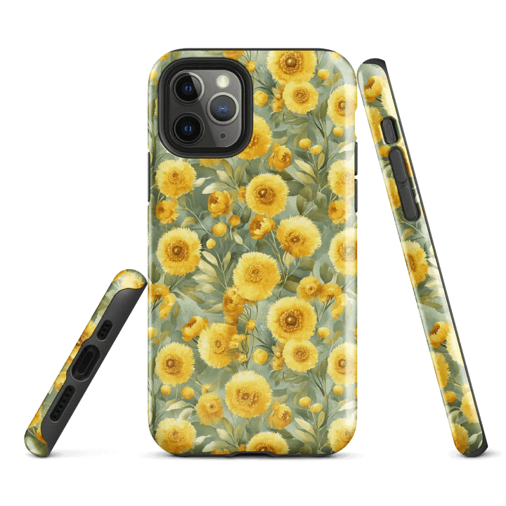 Golden Wattle Flowers - Tough Phone Case product image (1)