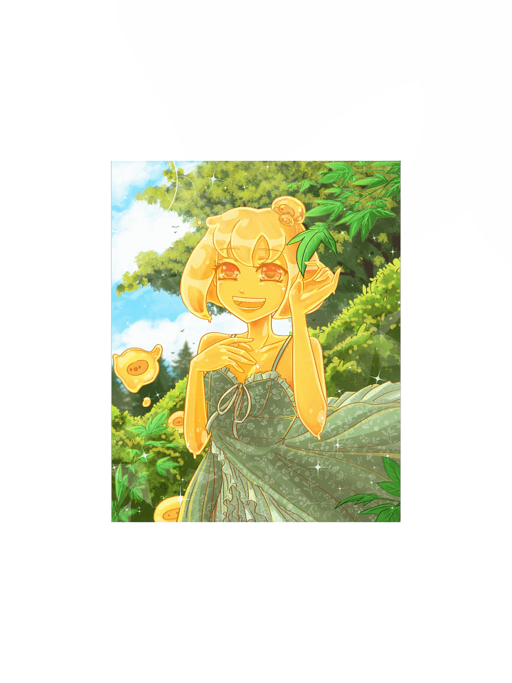Honey, Honey Slime girl Print product image (2)