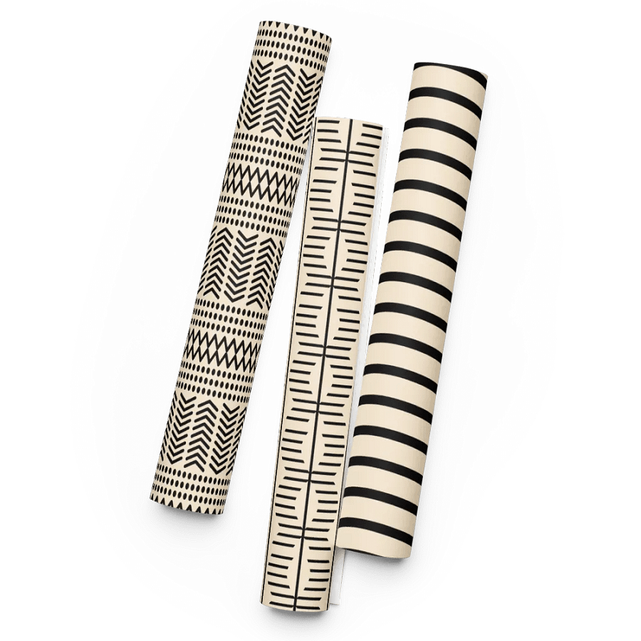 Earthy Wrapping Paper Sheets (3) product image (1)