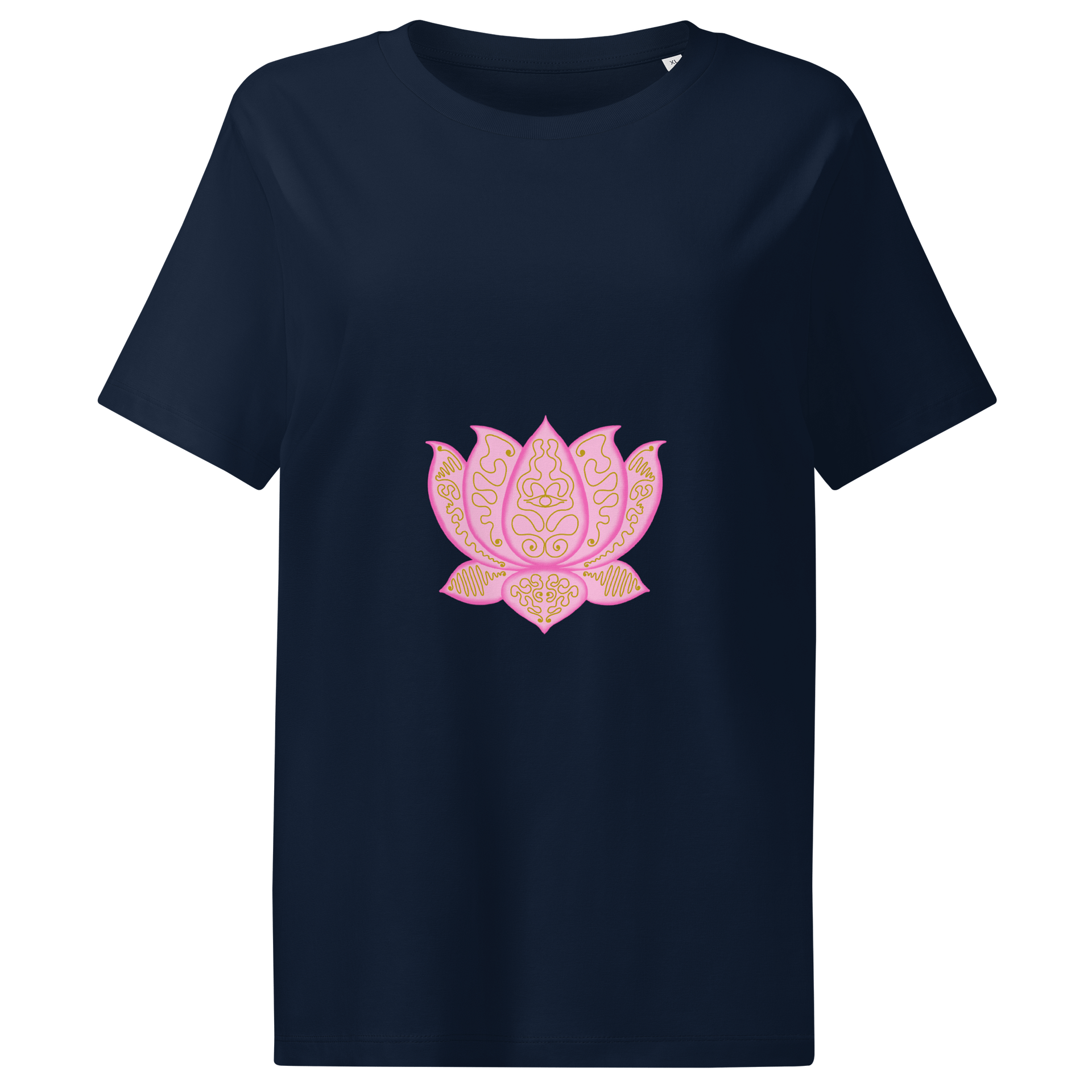 Golden Lotus Organic T-Shirt product image (1)