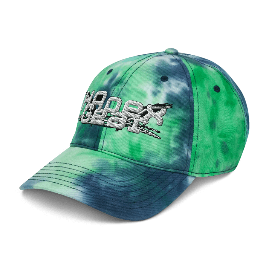 Tie-Dye Dad Hat - Embroidery - White HApex Gear White Logo product image (10)