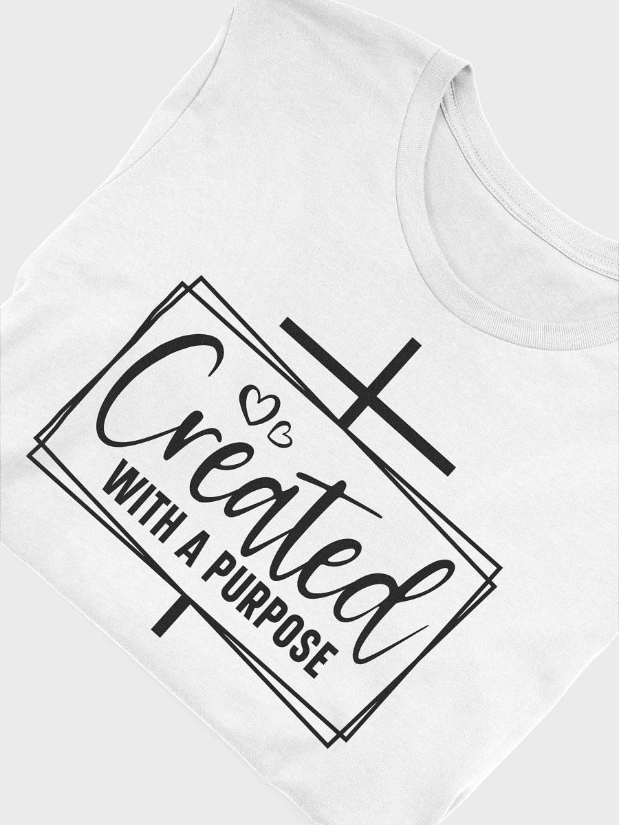 Created With A Purpose - Women's White T-Shirt product image (6)