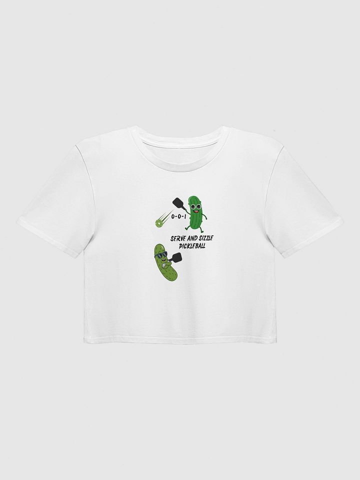 Serve and Sizzle Pickleball Pals Crop Top product image (2)