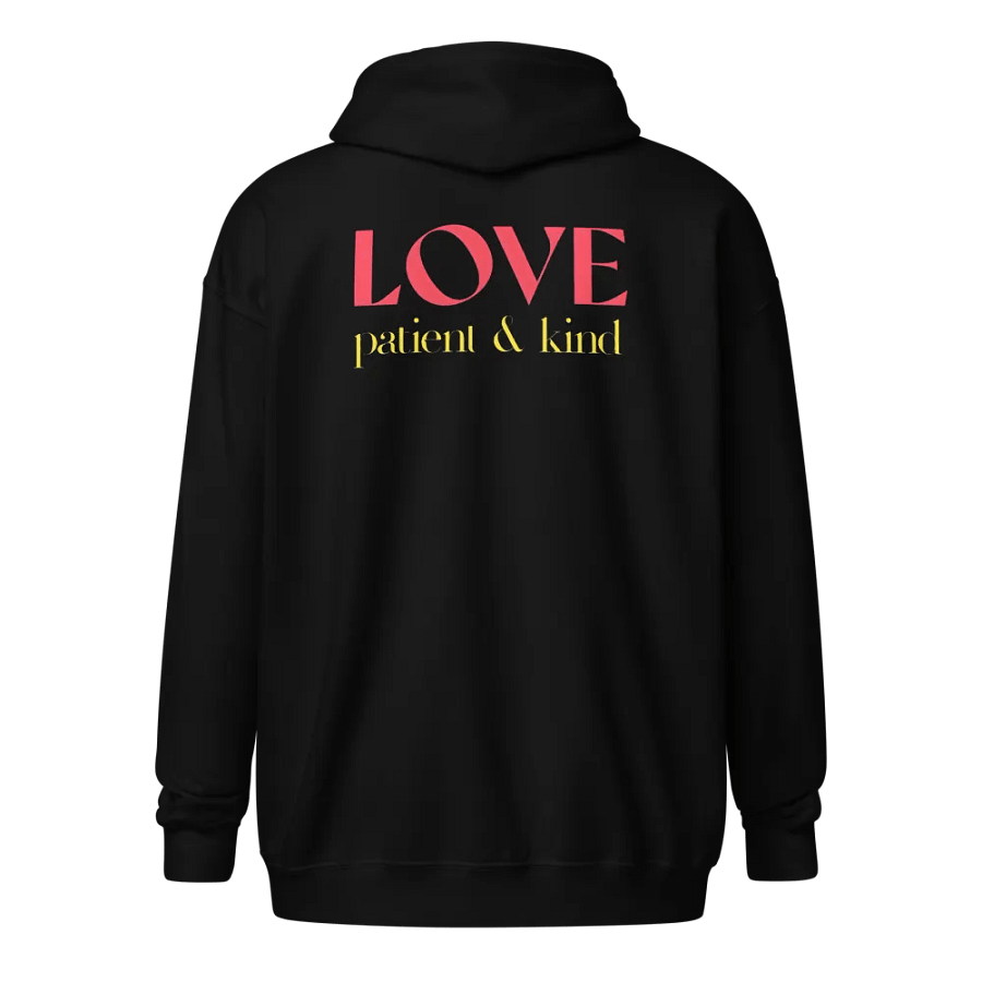 Kind & Patient Love Zip Hoodie product image (5)