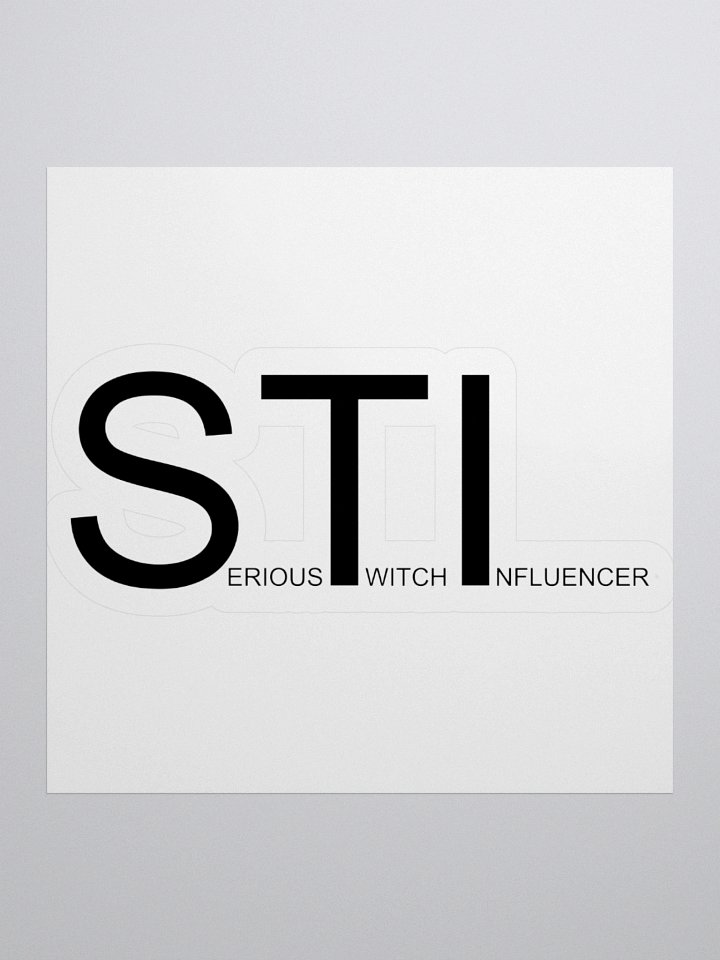 Serious Twitch Influencer Sticker product image (2)